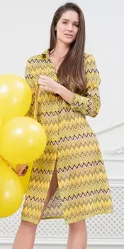 Платье Secil Цвет: Желтый (44)