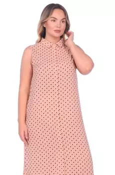 Платье-туника Calanthia Цвет: Пудровый (54)