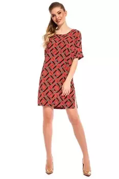 Платье-туника Veronica Цвет: Лососевый (44)