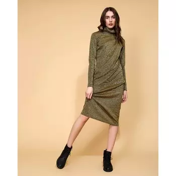 Платье-водолазка Kailey Цвет: Хаки (42)