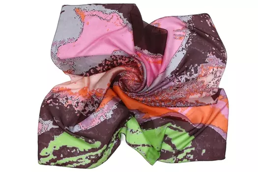 Платок Gideon Цвет: Розовый (100х100 см)