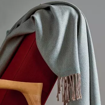 Пледы и покрывала Blanc des Vosges