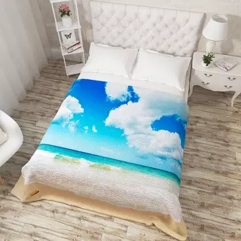 Пледы и покрывала Сирень