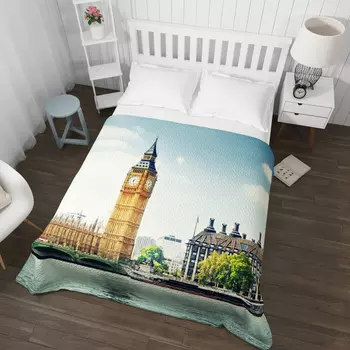 Пледы и покрывала Сирень