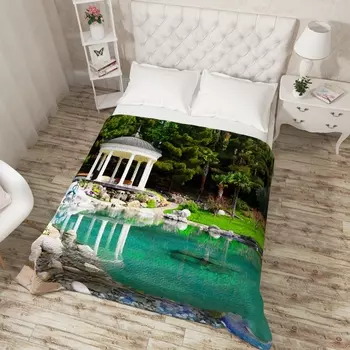 Пледы и покрывала Сирень