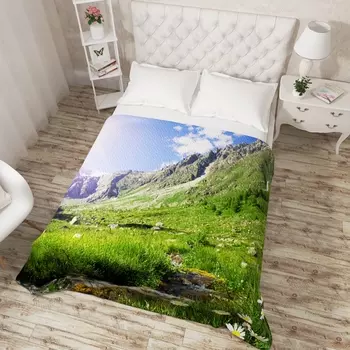 Пледы и покрывала Сирень