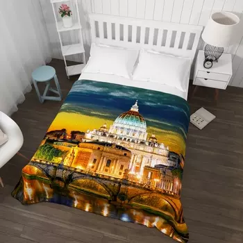 Пледы и покрывала Сирень