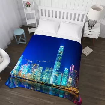 Пледы и покрывала Сирень