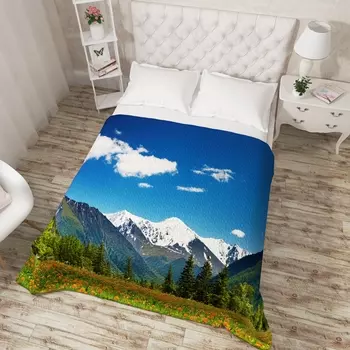 Пледы и покрывала Сирень