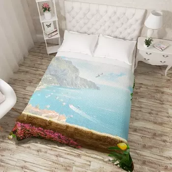 Пледы и покрывала Сирень