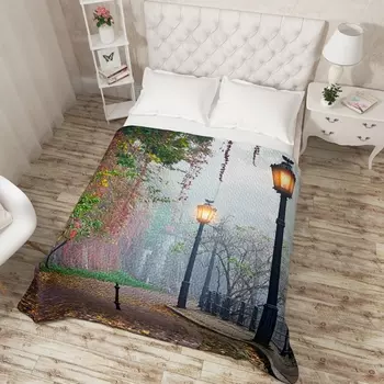 Пледы и покрывала Сирень