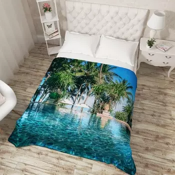 Пледы и покрывала Сирень