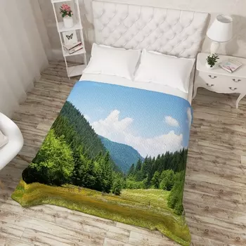 Пледы и покрывала Сирень