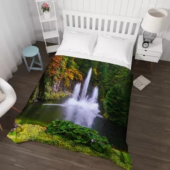 Пледы и покрывала Сирень