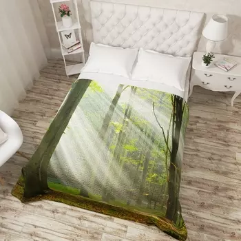 Пледы и покрывала Сирень