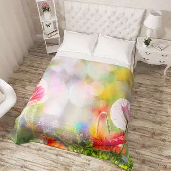 Пледы и покрывала Сирень