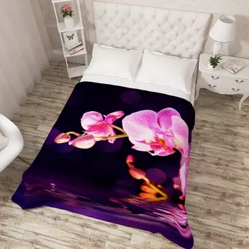 Пледы и покрывала Сирень