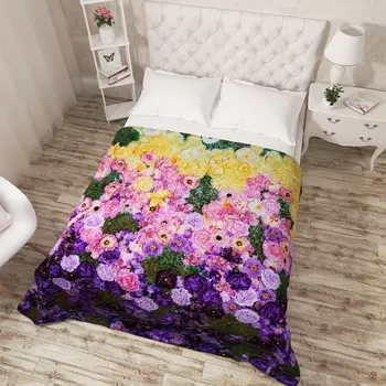 Пледы и покрывала Сирень