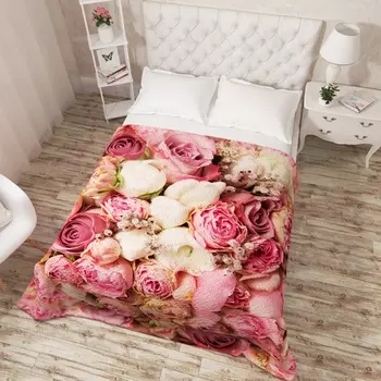 Пледы и покрывала Сирень