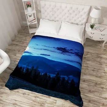 Пледы и покрывала Сирень