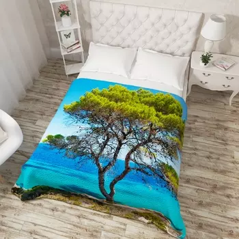 Пледы и покрывала Сирень