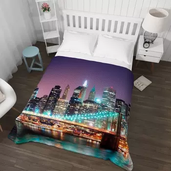 Пледы и покрывала Сирень