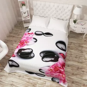 Пледы и покрывала Сирень