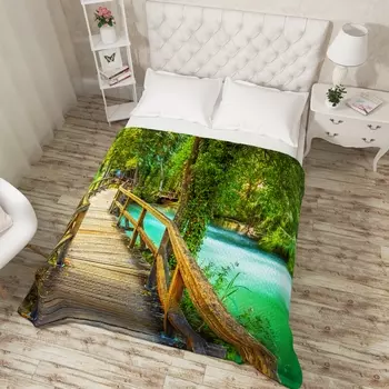 Пледы и покрывала Сирень