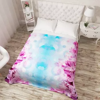 Пледы и покрывала Сирень