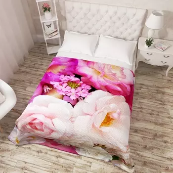 Пледы и покрывала Сирень