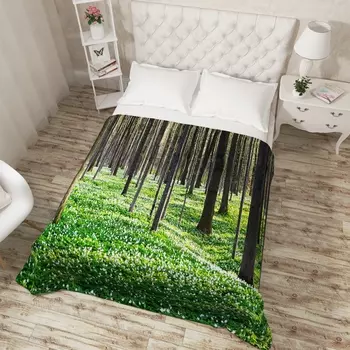 Пледы и покрывала Сирень