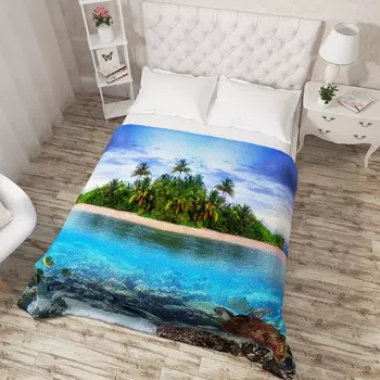 Пледы и покрывала Сирень