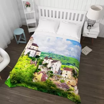 Пледы и покрывала Сирень