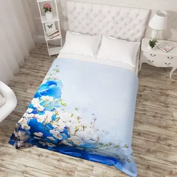 Пледы и покрывала Сирень