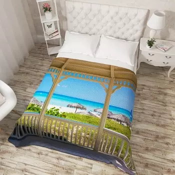 Пледы и покрывала Сирень