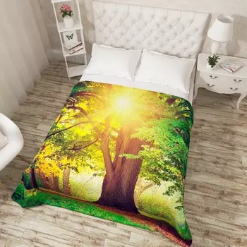 Пледы и покрывала Сирень