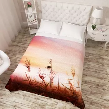 Пледы и покрывала Сирень