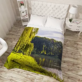 Пледы и покрывала Сирень