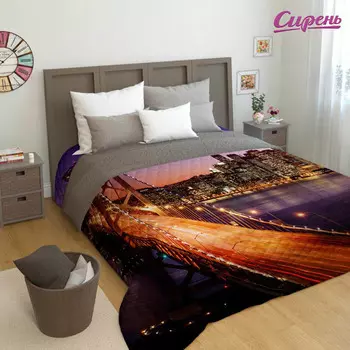 Пледы и покрывала Сирень