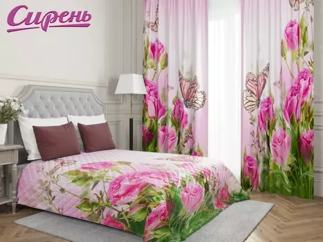 Пледы и покрывала Сирень