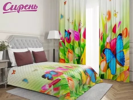 Пледы и покрывала Сирень