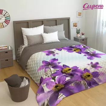 Пледы и покрывала Сирень