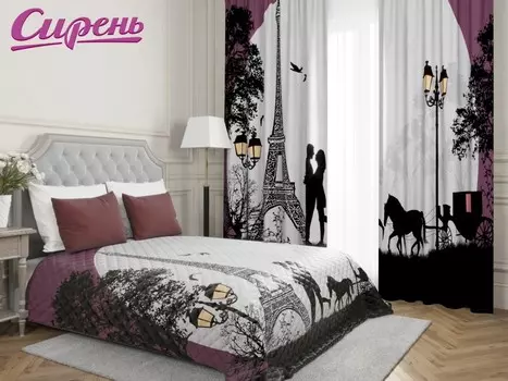 Пледы и покрывала Сирень