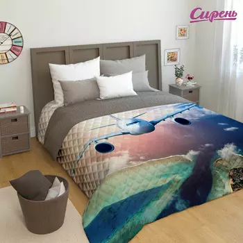 Пледы и покрывала Сирень