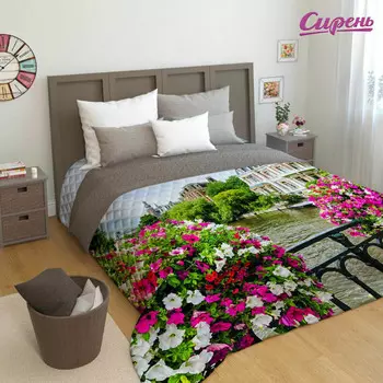 Пледы и покрывала Сирень