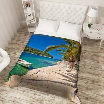 Пледы и покрывала Сирень