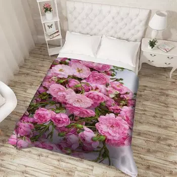 Пледы и покрывала Сирень