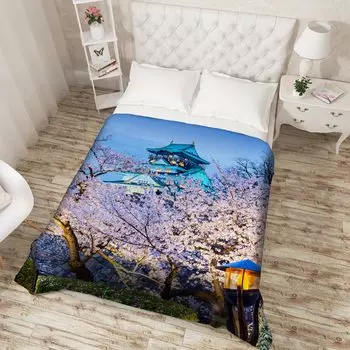 Пледы и покрывала Сирень