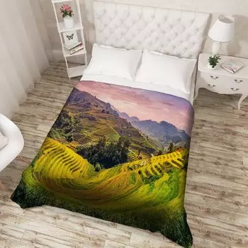 Пледы и покрывала Сирень