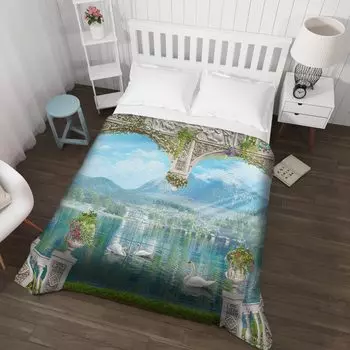 Пледы и покрывала Сирень